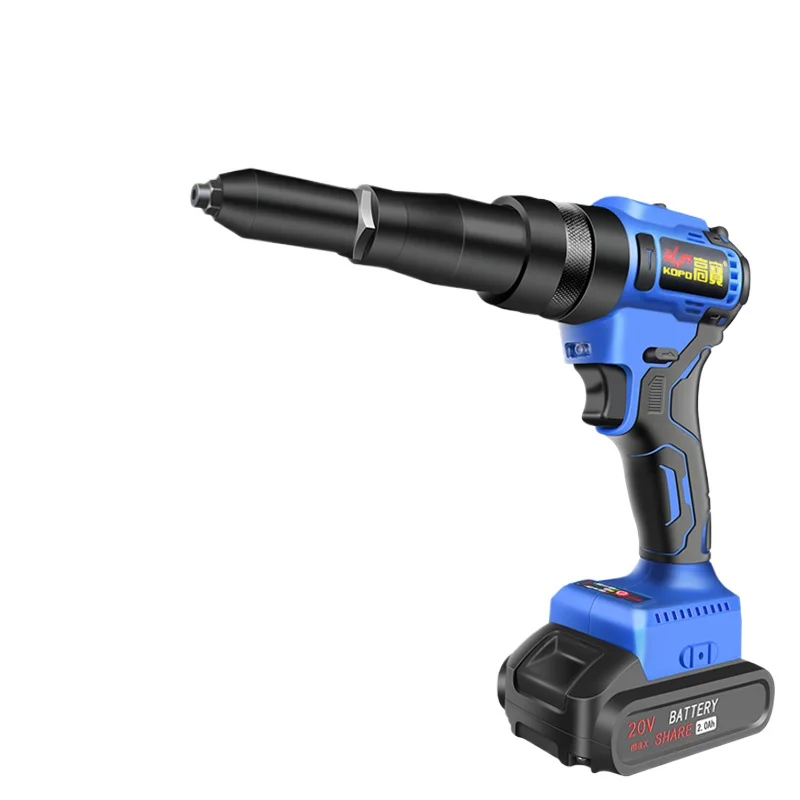 Brushless lithium battery rivet gun Automatic nail gun Rechargeable industrial grade electric rivet gun core drawing machine
Brushless lithium battery rivet gun Automatic nail gun Rechargeable industrial grade electric rivet gun core drawing machine