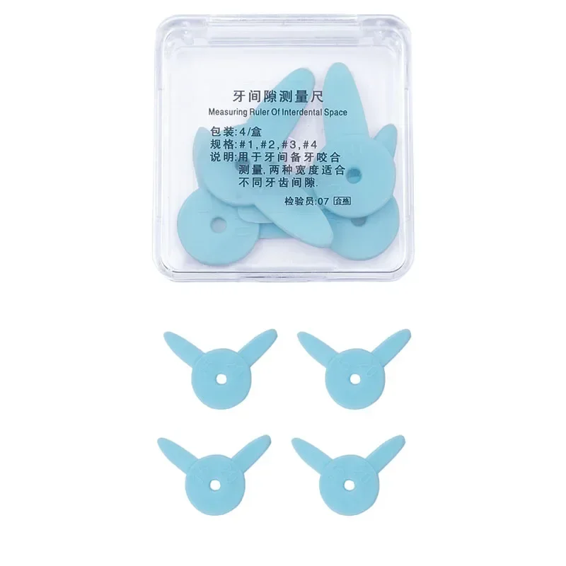 4Pcs/set Dental Interproximal Measuring Ruler Measure Tooth Gap Reciprocating IPR System Orthodontic Treatment Dentist Tools
4Pcs/set Dental Interproximal Measuring Ruler Measure Tooth Gap Reciprocating IPR System Orthodontic Treatment Dentist Tools