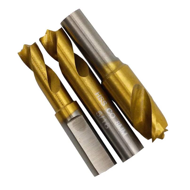 HSS 3PC Cobalt Containing Spot Weld Drill 6.5-10mm Straight Shank Drill Bit Removing Automotive Sheet Metal Welding Point Tool
HSS 3PC Cobalt Containing Spot Weld Drill 6.5-10mm Straight Shank Drill Bit Removing Automotive Sheet Metal Welding Point Tool