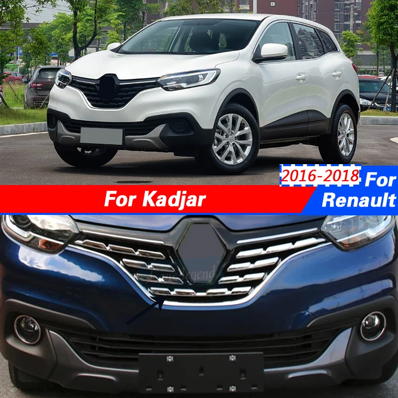 For Renault Kadjar 2016-2018 ABS Front Mesh Grille Bumper Cover Trim Garnish Molding Guard Protector Tuning Accessories
For Renault Kadjar 2016-2018 ABS Front Mesh Grille Bumper Cover Trim Garnish Molding Guard Protector Tuning Accessories