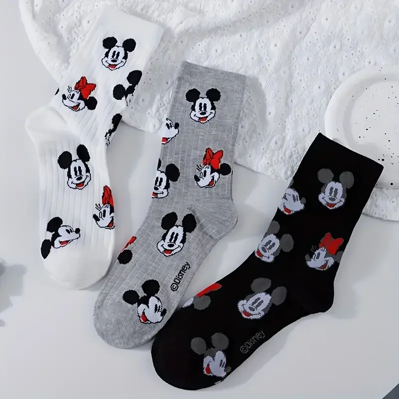 3 пары новых женских длинных носков с принтом японского мультфильма аниме, корейская версия, милые удобные дышащие и повседневные носки
3 пары новых женских длинных носков с принтом японского мультфильма аниме, корейская версия, милые удобные дышащие и повседневные носки