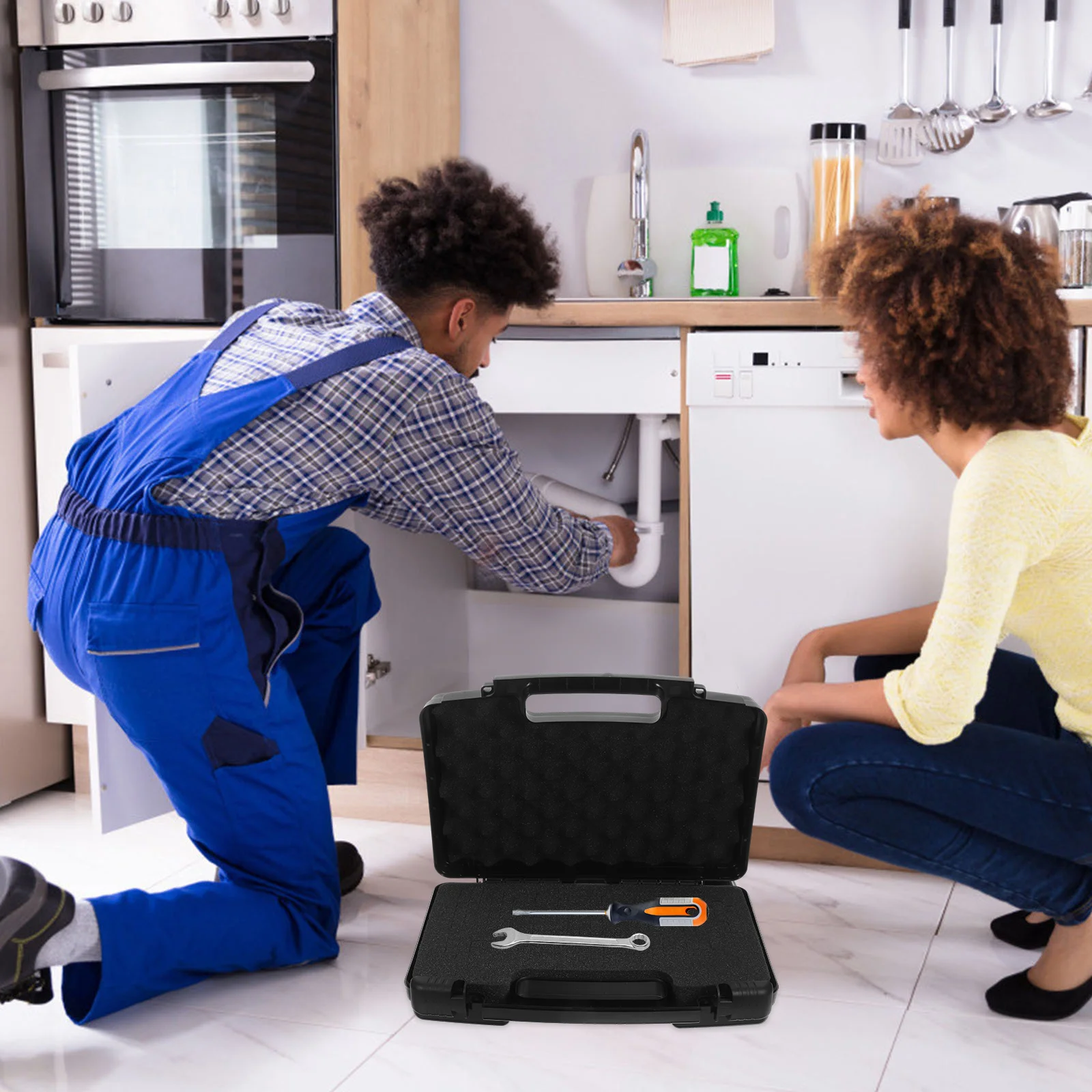 Portable Tool Box Storage Plastic Case with Foam Hard Convenient Tools Container Organizer
Portable Tool Box Storage Plastic Case with Foam Hard Convenient Tools Container Organizer