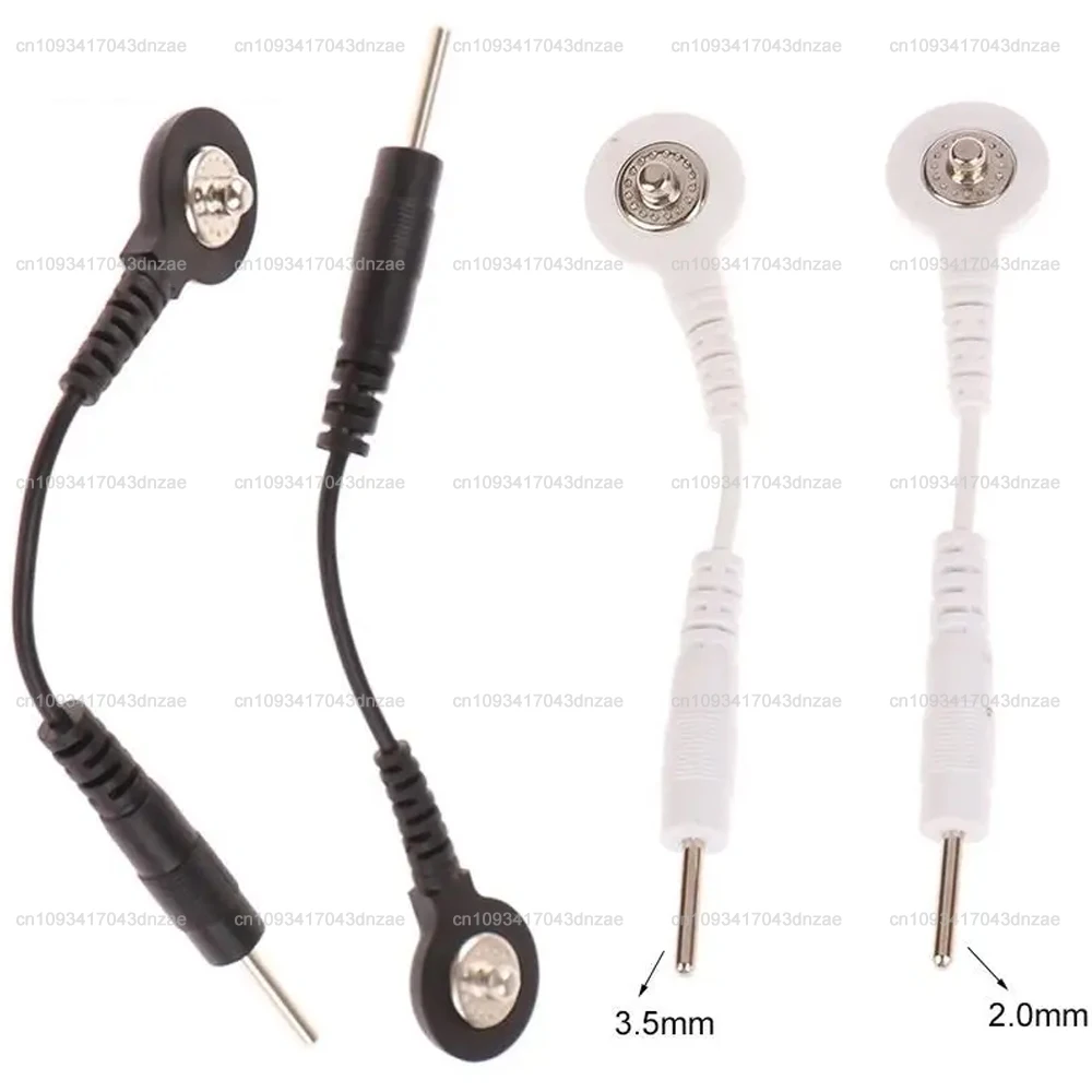 2/10pcs Electrode Lead Wire Connecting Cables Plug 2.0mm Snap 3.5mm Male Connector Cable Use For Tens/EMS Massage Machine Device
2/10pcs Electrode Lead Wire Connecting Cables Plug 2.0mm Snap 3.5mm Male Connector Cable Use For Tens/EMS Massage Machine Device
