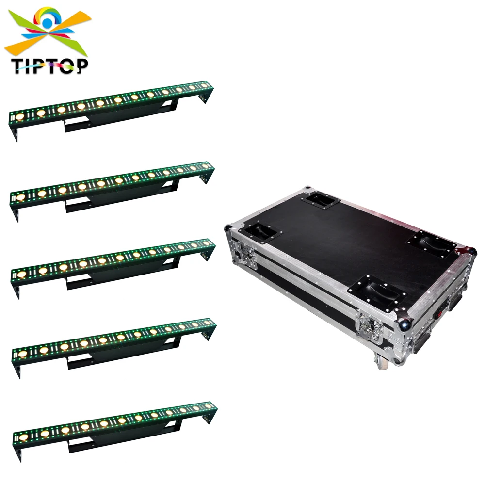 5IN1 Charging Flightcase Pack 3IN1 Effect Battery Upward Lighting 3200K Warm White DMX Party Bar Light for Stage Yards Churches
5IN1 Charging Flightcase Pack 3IN1 Effect Battery Upward Lighting 3200K Warm White DMX Party Bar Light for Stage Yards Churches