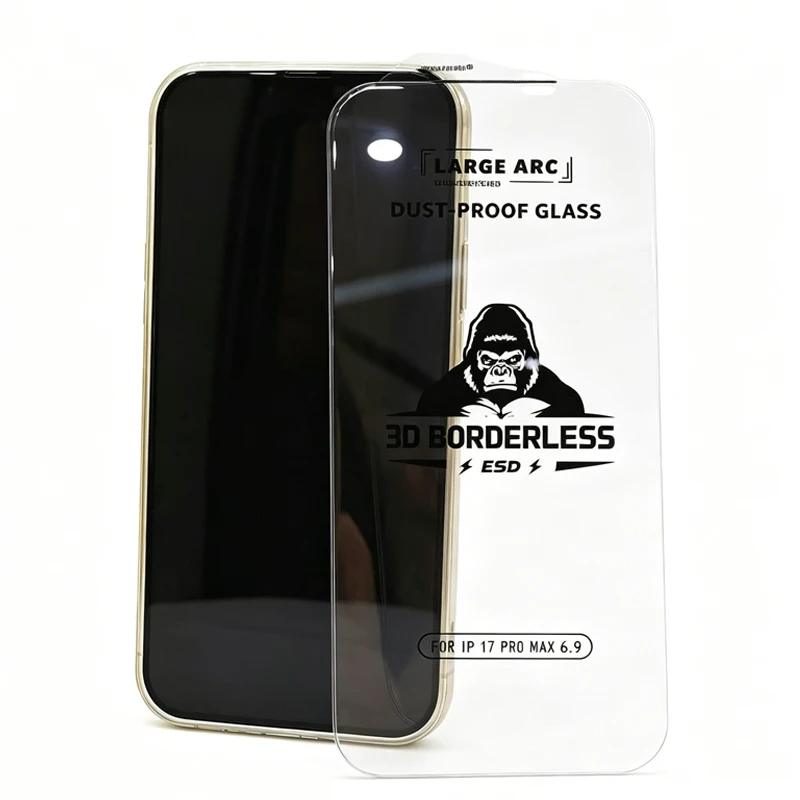50pcs 3D BORDERLESS ESD HD GLASS For IPHONE 17 16 15 14 13 12 11 Pro Max Mini XR XS MAX 7 8 plus Tempered Glass Screen Protector
50pcs 3D BORDERLESS ESD HD GLASS For IPHONE 17 16 15 14 13 12 11 Pro Max Mini XR XS MAX 7 8 plus Tempered Glass Screen Protector