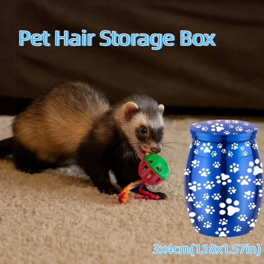 Pet Supplies Paw Print Mini Pet Ashes Box Waterproof Anti Fall Pet Urn Moisture-proof Seal Pet Commemorative Box Pet Cremation
Pet Supplies Paw Print Mini Pet Ashes Box Waterproof Anti Fall Pet Urn Moisture-proof Seal Pet Commemorative Box Pet Cremation