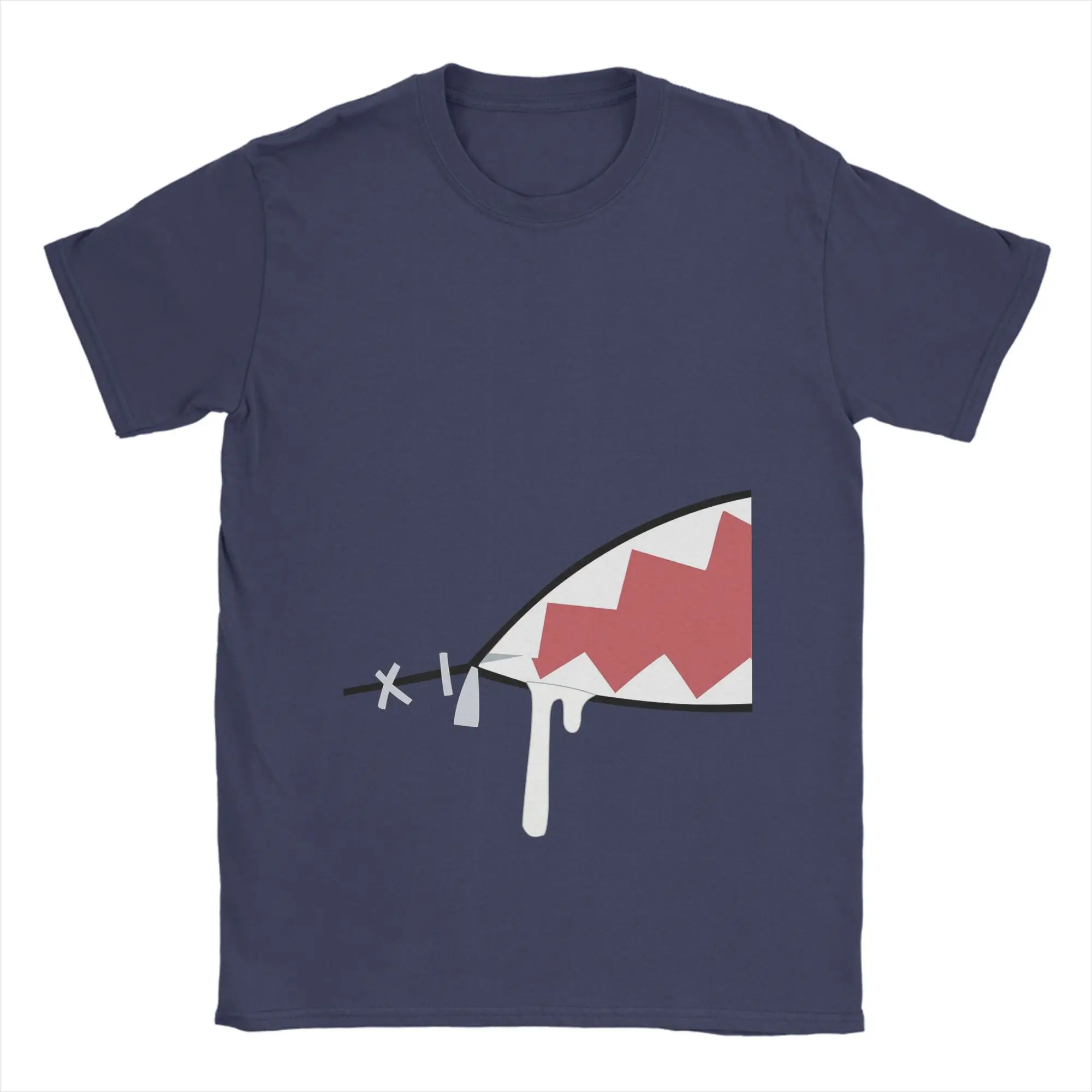 Мужские футболки Gawr Gura Shark Mouth, одежда из чистого хлопка, винтажная футболка с короткими рукавами и круглым вырезом, футболки больших размеров
Мужские футболки Gawr Gura Shark Mouth, одежда из чистого хлопка, винтажная футболка с короткими рукавами и круглым вырезом, футболки больших размеров