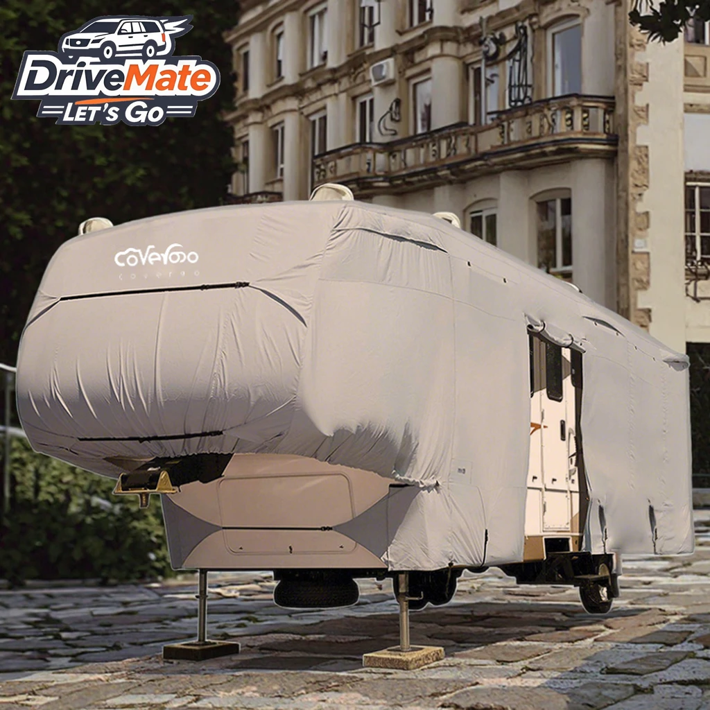Covergo Waterproof Uv-protect 3-ply Poly Fabric Water Repellent Fifth Wheel Rv Cover
Covergo Waterproof Uv-protect 3-ply Poly Fabric Water Repellent Fifth Wheel Rv Cover