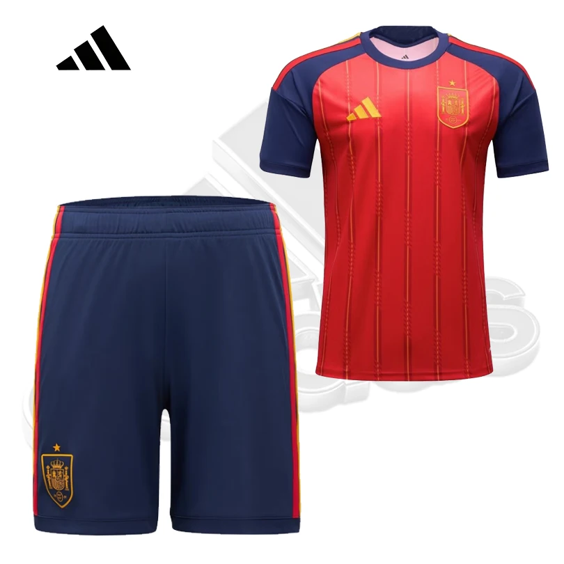 Adidas Spain 2026 FIFA World Cup Home Fan Soccer Jersey & Shorts Set JN4396+JN4390
Adidas Spain 2026 FIFA World Cup Home Fan Soccer Jersey & Shorts Set JN4396+JN4390