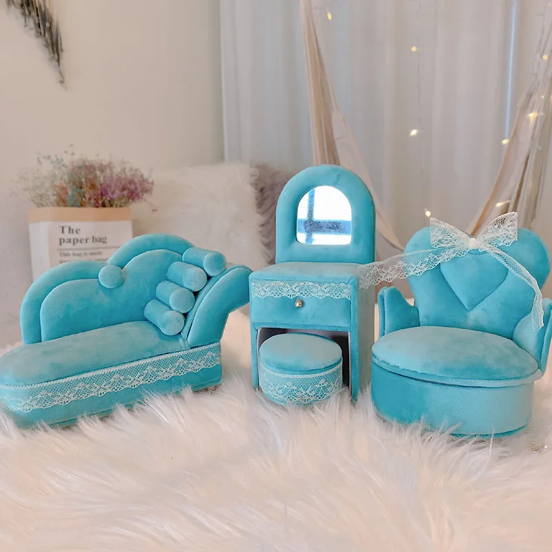 Gifts and Gifts Girlfriends Mini European Furniture Jewelry Box Storage Box Three-piece Furniture Small Ornament Storage Box
Gifts and Gifts Girlfriends Mini European Furniture Jewelry Box Storage Box Three-piece Furniture Small Ornament Storage Box