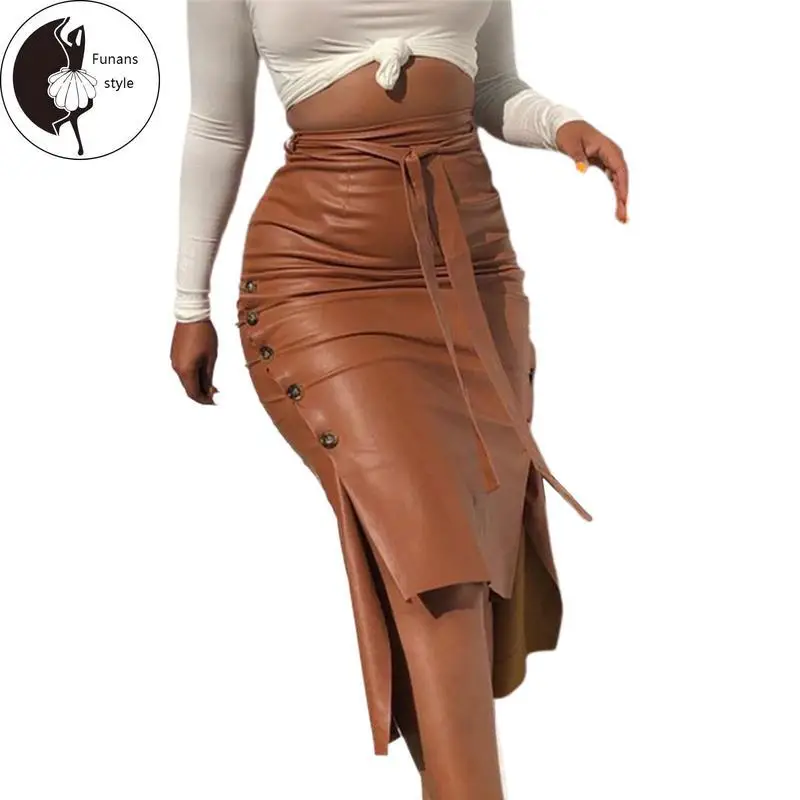 Split Slim Midi PU Skirt Y 44389 Mid-Length Fitting Leather Skirt Women's Fashion Spring Season Neutral Waist Design Other Ma...
Split Slim Midi PU Skirt Y 44389 Mid-Length Fitting Leather Skirt Women's Fashion Spring Season Neutral Waist Design Other Ma...