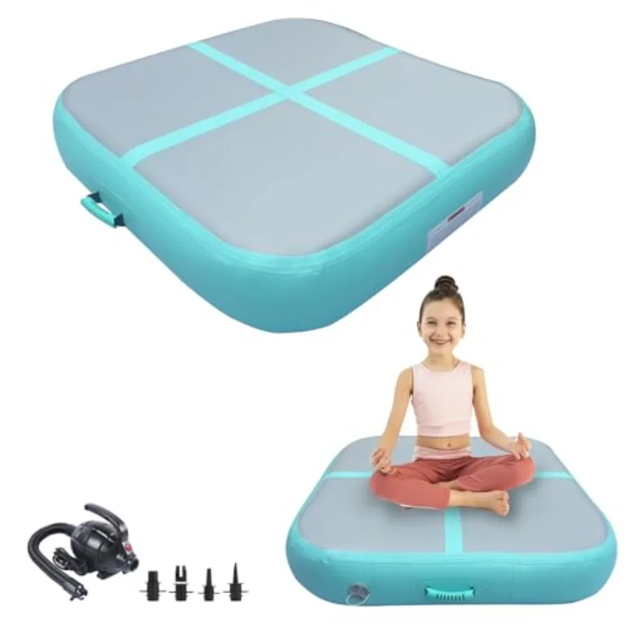 Gymnastics air roller barrel for tumbling and backhandsprings PVC material blue lightweight and portable with included pump for
Gymnastics air roller barrel for tumbling and backhandsprings PVC material blue lightweight and portable with included pump for