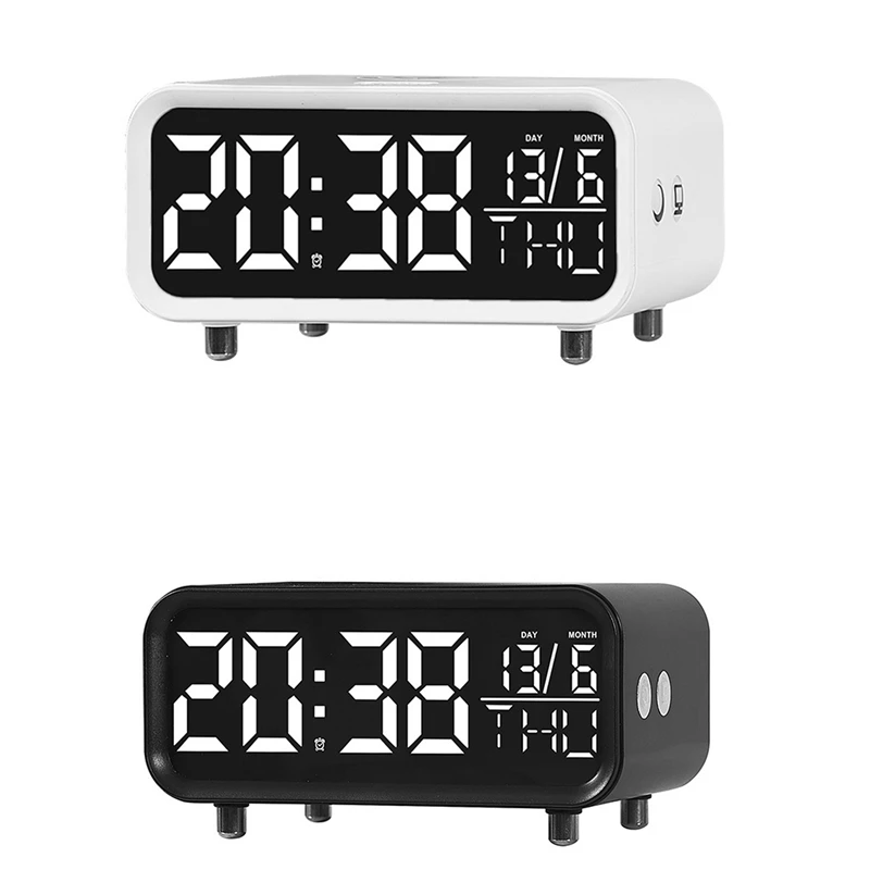 MAKE-LED Wireless Charging Desk Clock Multifunctional Night Light Clock Simple Hotel Alarm Clock Modern Decoration
MAKE-LED Wireless Charging Desk Clock Multifunctional Night Light Clock Simple Hotel Alarm Clock Modern Decoration