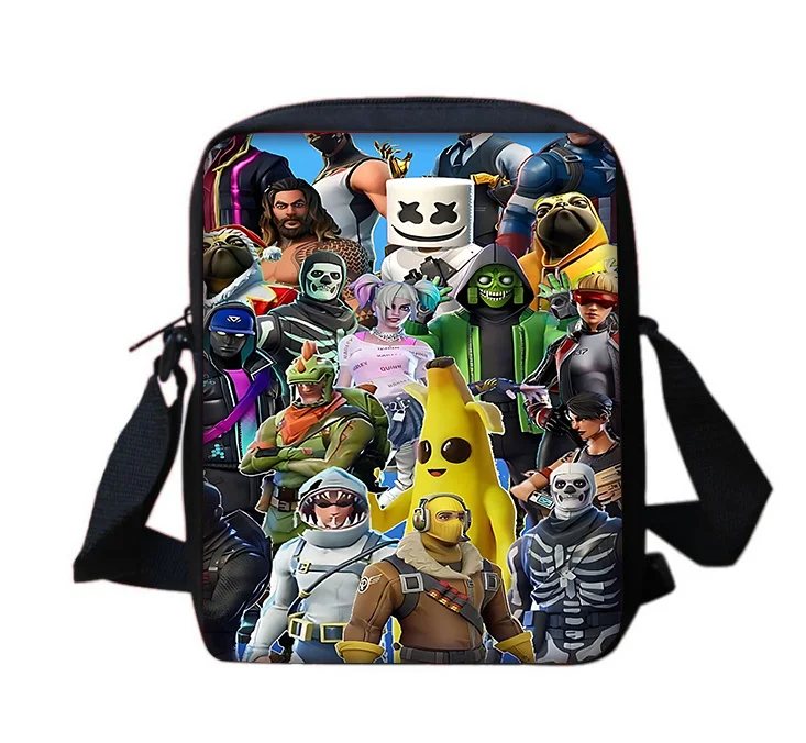 Boy Girls Printed Shoulder Messenger Bag Hot Game Design-F-FortniteS Child Casual Handbag Men Women Phone Bag Shopping Bag
Boy Girls Printed Shoulder Messenger Bag Hot Game Design-F-FortniteS Child Casual Handbag Men Women Phone Bag Shopping Bag