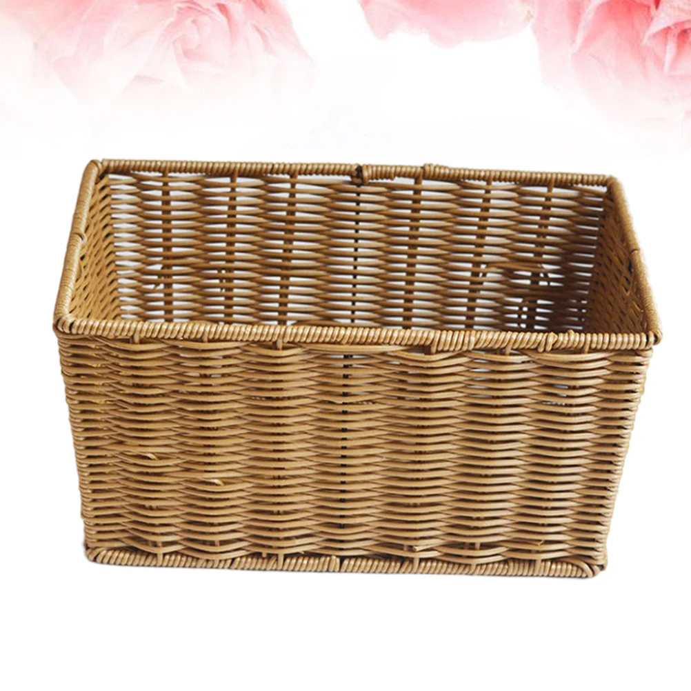 1Pcs Rattan Storage Basket 30x20x12cm Ventilated Hollow Organizer for Kitchen Bathroom Refrigerator Drink Food Holder
1Pcs Rattan Storage Basket 30x20x12cm Ventilated Hollow Organizer for Kitchen Bathroom Refrigerator Drink Food Holder