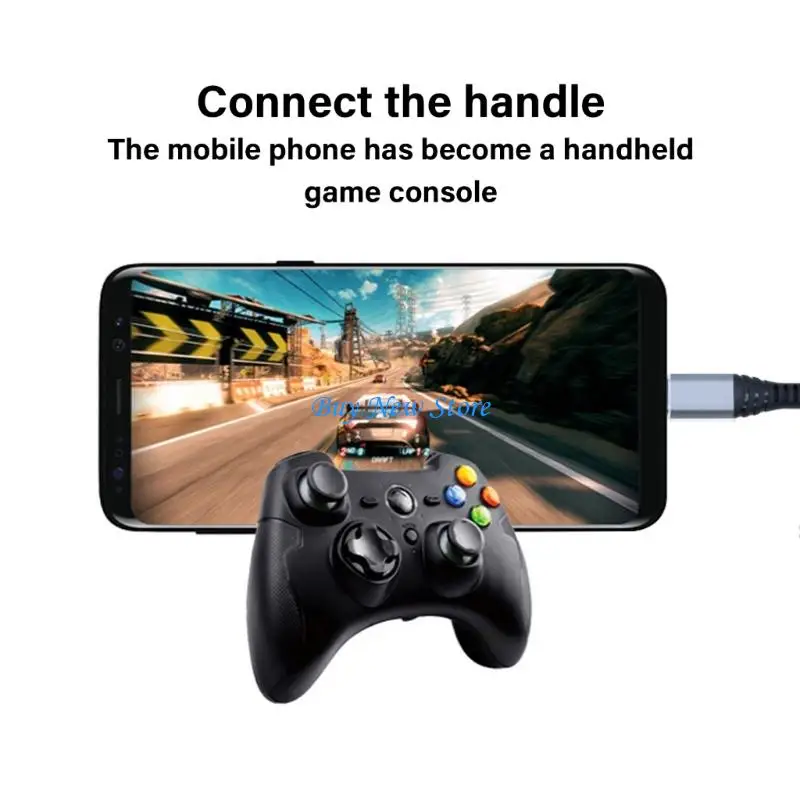 20CE USB OTG Adapter USB C To USB3.0 OTG Adapter For Androids Smartphones Fast Data Transfer With Durability Nylon Braide Cable
20CE USB OTG Adapter USB C To USB3.0 OTG Adapter For Androids Smartphones Fast Data Transfer With Durability Nylon Braide Cable