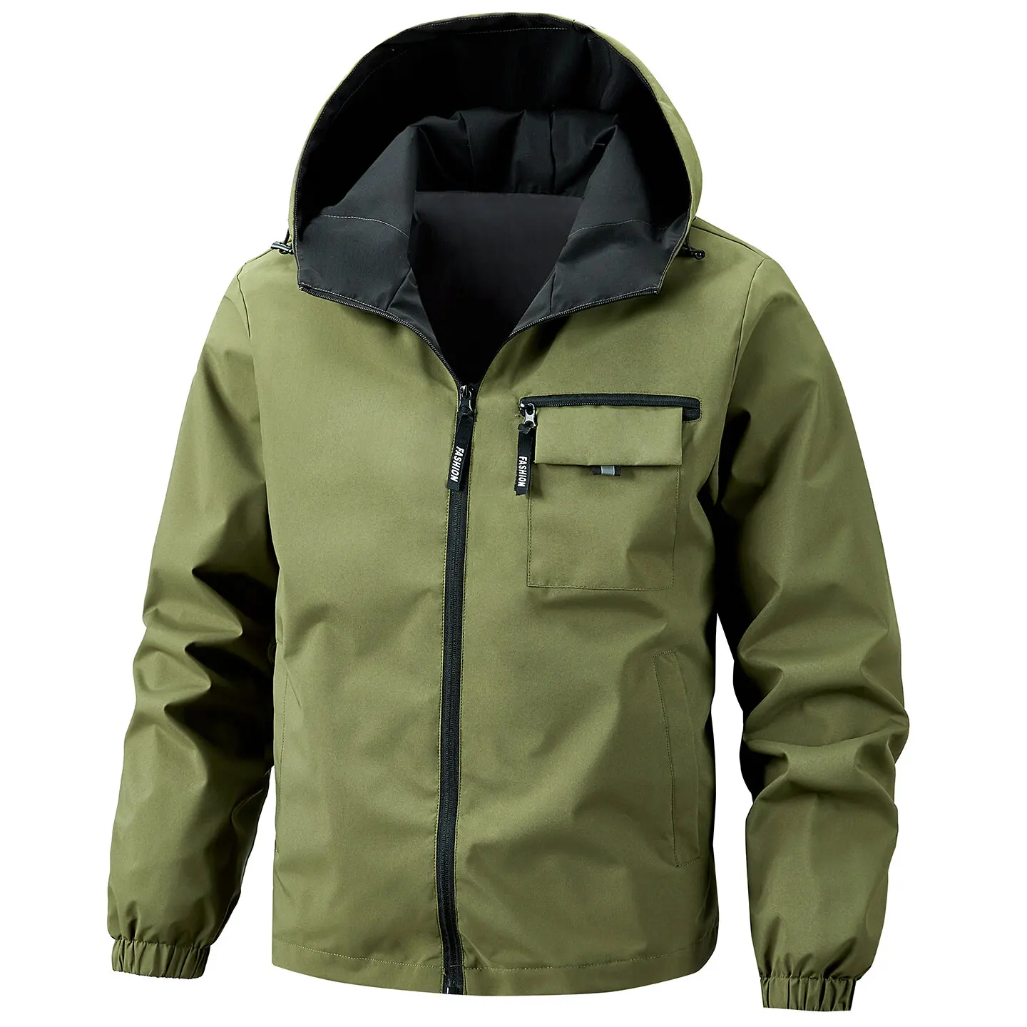 The 2026 new men's jacket with a hood, simple, waterproof, windproof, fashionable design, youthful and trendy men's coat
The 2026 new men's jacket with a hood, simple, waterproof, windproof, fashionable design, youthful and trendy men's coat