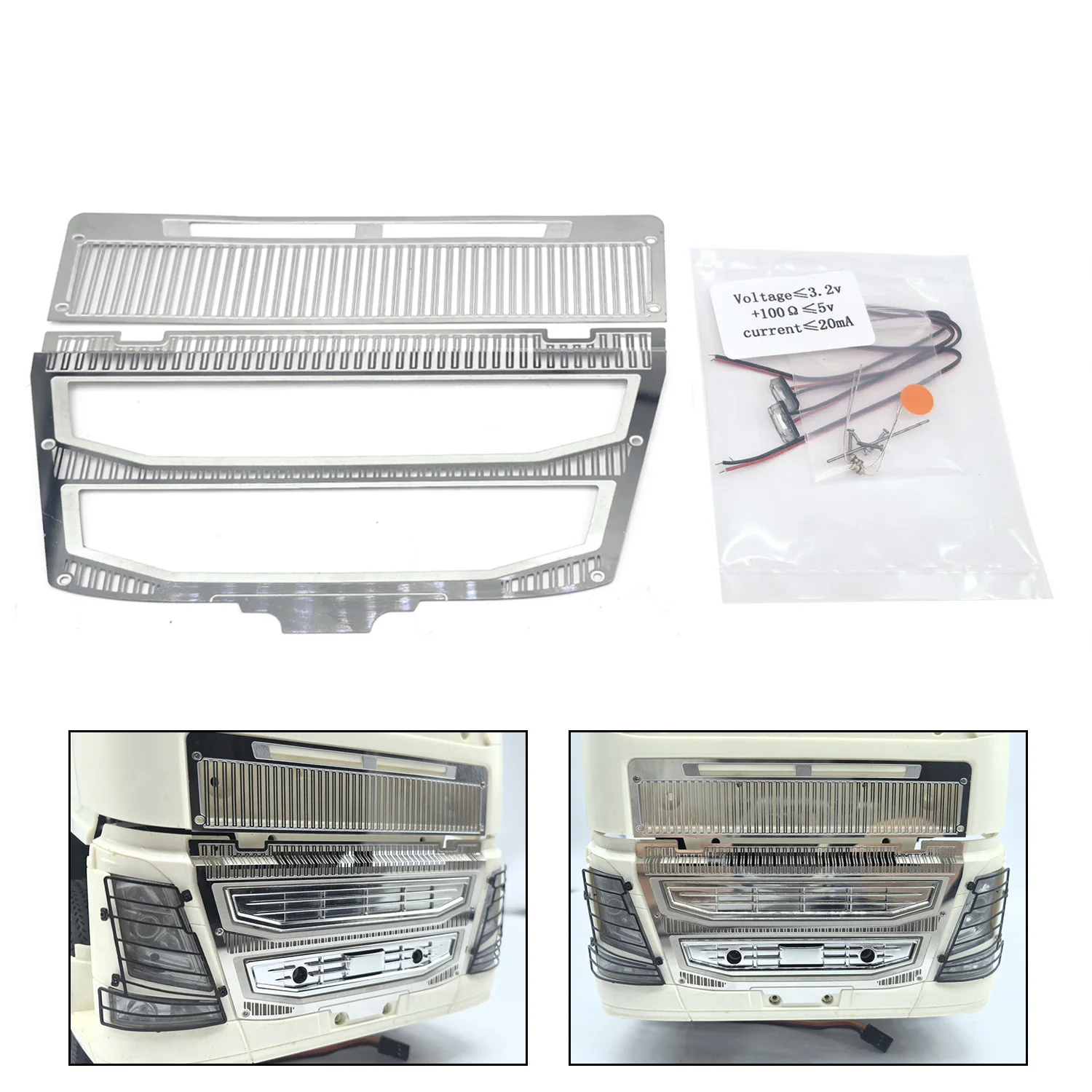 Part Upgrade Part Cab Grille For Toy 1/14 TAMIYA Radio Timber Truck Wrecker Tow Tractor FH16 Models Resistors 56362 56375 56360
Part Upgrade Part Cab Grille For Toy 1/14 TAMIYA Radio Timber Truck Wrecker Tow Tractor FH16 Models Resistors 56362 56375 56360