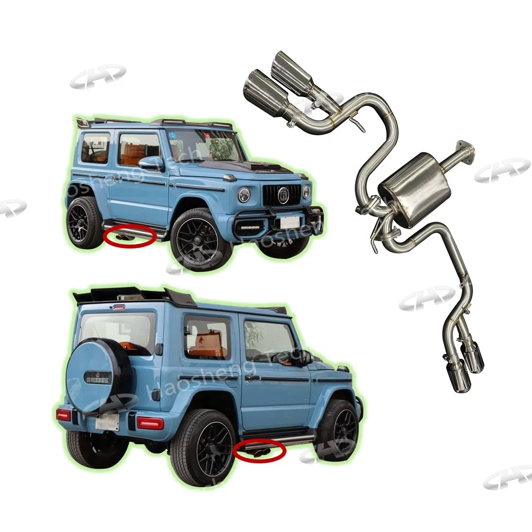 G63 Мини-стиль для Jimny, 3-дверные 5-дверные насадки на выхлопную трубу автомобиля, титановые насадки на глушитель из нержавеющей стали
G63 Мини-стиль для Jimny, 3-дверные 5-дверные насадки на выхлопную трубу автомобиля, титановые насадки на глушитель из нержавеющей стали