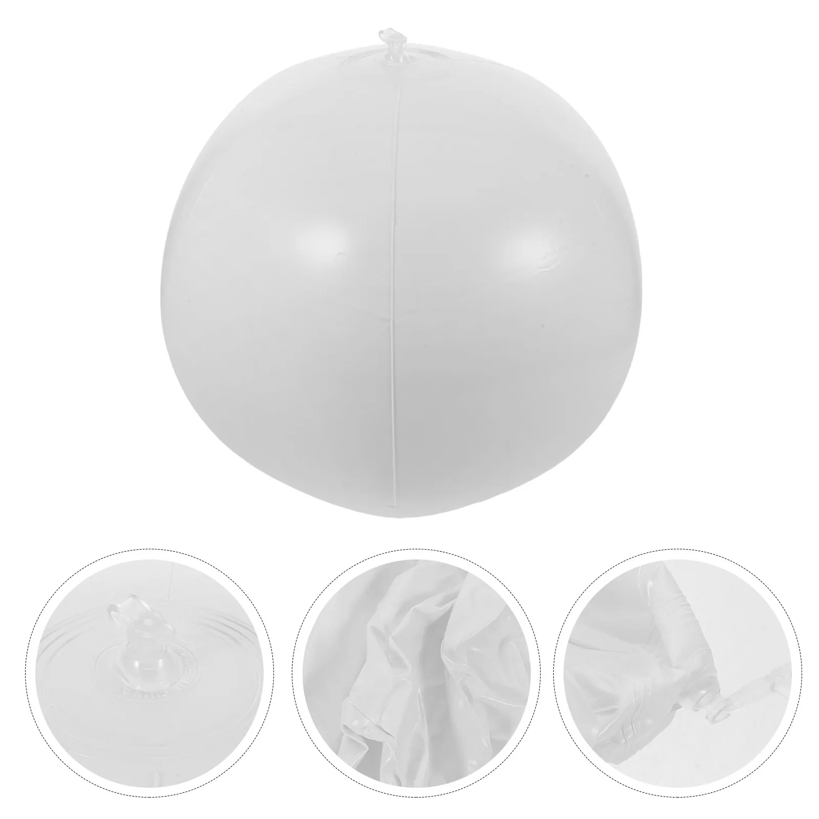3Pcs Inflatable Beach Balls White PVC Summer Pool Ball Decorations Outdoor Swimming Pool Balls for Kids Teens Party
3Pcs Inflatable Beach Balls White PVC Summer Pool Ball Decorations Outdoor Swimming Pool Balls for Kids Teens Party