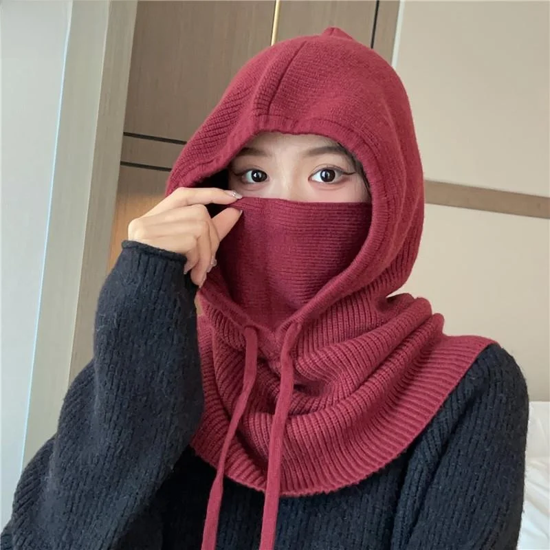 Casual Knitted Scarf Hat Face Cover Cycling Unisex Winter Fashion Neck Warmer Large Size Versatile Protection for Men And Women
Casual Knitted Scarf Hat Face Cover Cycling Unisex Winter Fashion Neck Warmer Large Size Versatile Protection for Men And Women