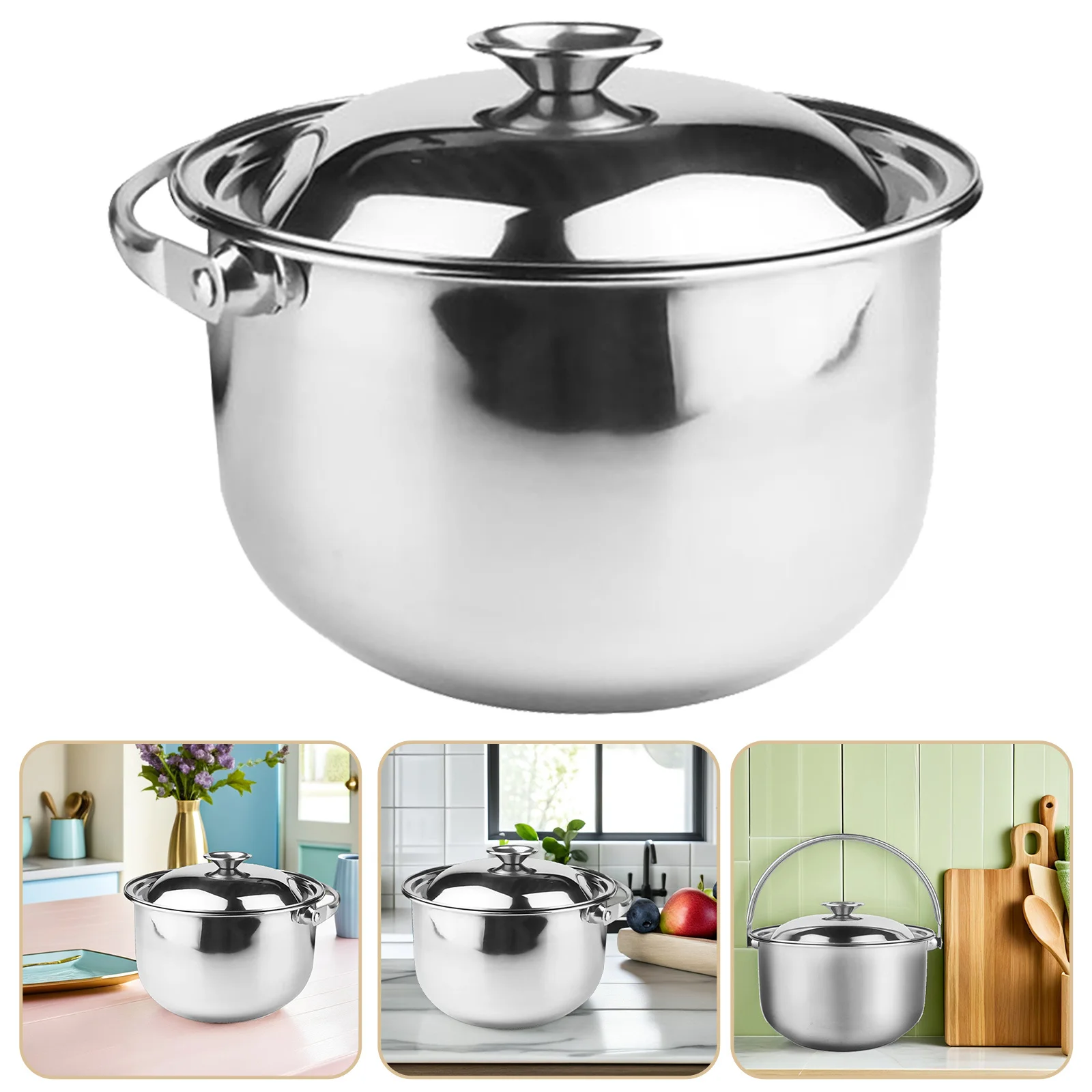 Stainless Steel Soup Pot 20L Large Capacity Multipurpose Stockpot for Home Restaurant Use Heat Resistant Cooking Utensil Kitchen
Stainless Steel Soup Pot 20L Large Capacity Multipurpose Stockpot for Home Restaurant Use Heat Resistant Cooking Utensil Kitchen