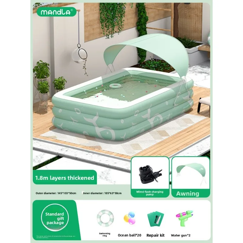 New Inflatable Pool Accessories Portable Slide Outdoor Sunshade Durable Foldable Kids Water Play Pool Folding Bathtub Bath Tub
New Inflatable Pool Accessories Portable Slide Outdoor Sunshade Durable Foldable Kids Water Play Pool Folding Bathtub Bath Tub