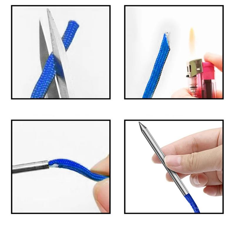 Silver Paracord Stitching Set Stainless Steel Umbrella Rope Needle Bracelet Flattener Knitting Needles DIY Jewelry Accessories
Silver Paracord Stitching Set Stainless Steel Umbrella Rope Needle Bracelet Flattener Knitting Needles DIY Jewelry Accessories