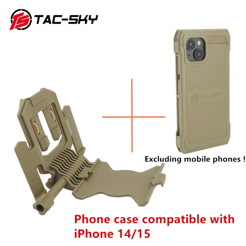 tactical outdoor phone case is compatible with the iPhone 14 and iPhone 15 and can be attached to a hunting bulletproof vest
tactical outdoor phone case is compatible with the iPhone 14 and iPhone 15 and can be attached to a hunting bulletproof vest