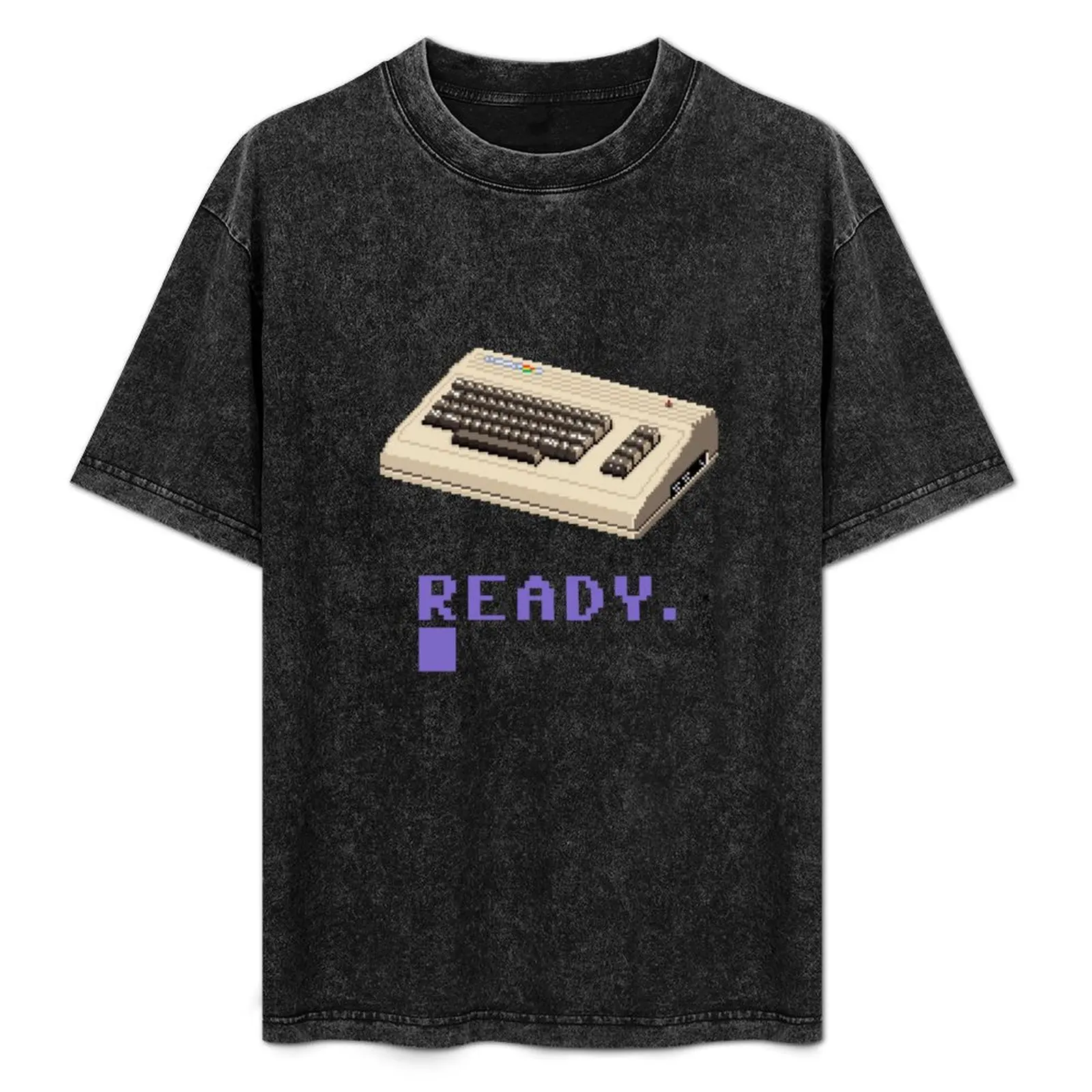 Commodore 64 pixel art T-Shirt Plus Size Outdoor Casual Top
Commodore 64 pixel art T-Shirt Plus Size Outdoor Casual Top