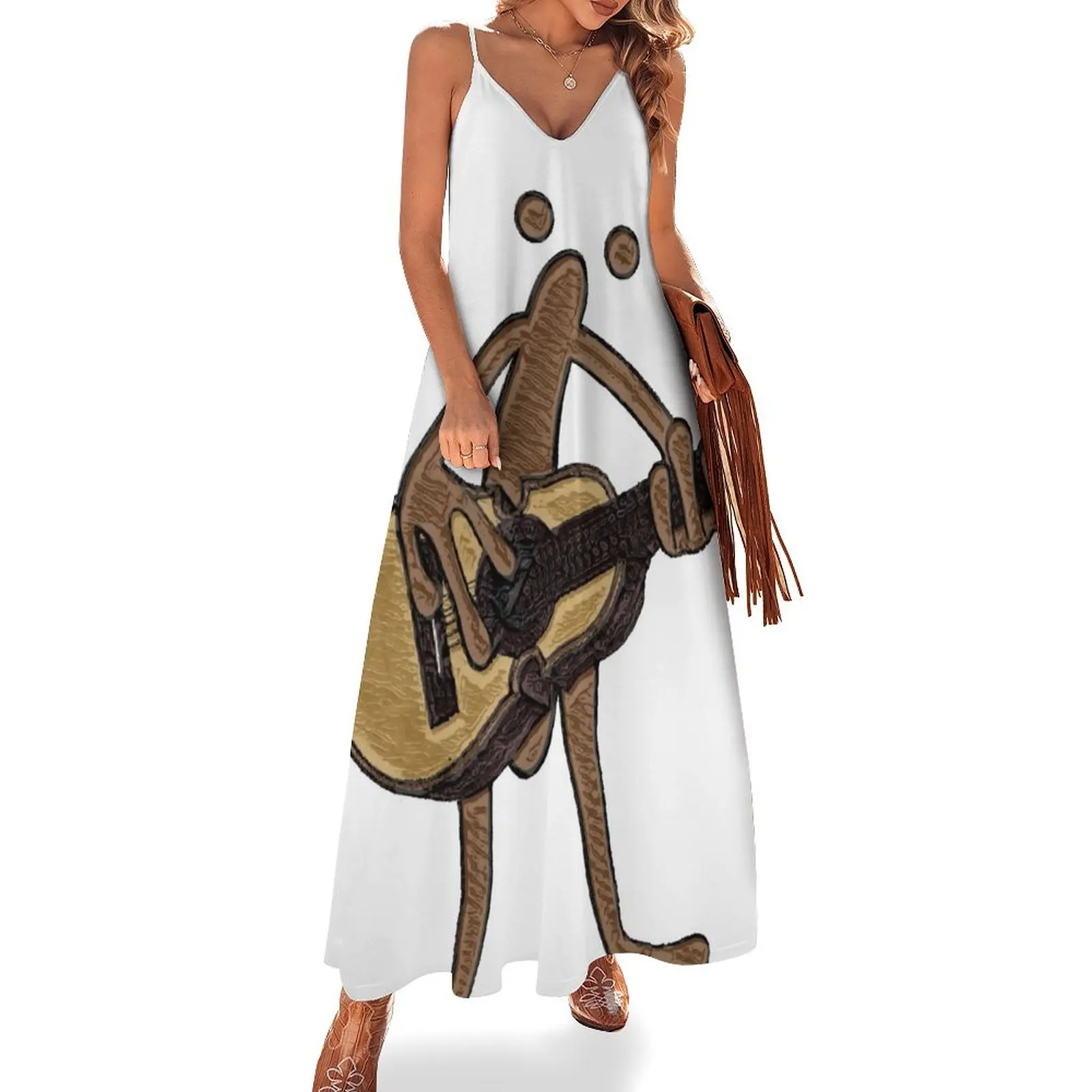 Coquí Taíno playing the Puerto Rican cuatro Sleeveless Dress dresses summer clothes for woman Dress
Coquí Taíno playing the Puerto Rican cuatro Sleeveless Dress dresses summer clothes for woman Dress