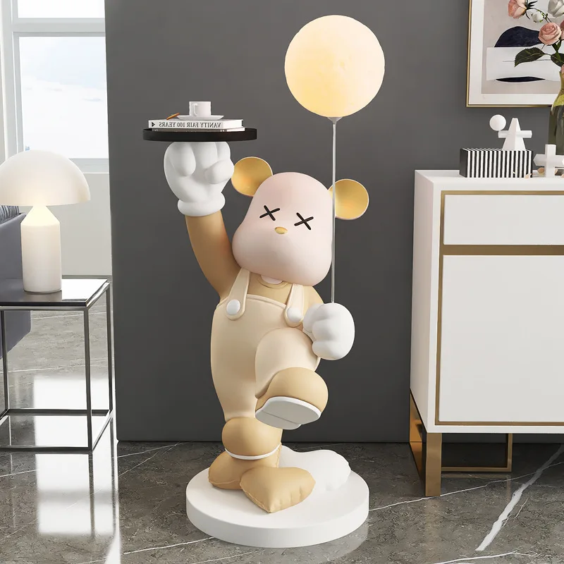 1.1 Meter Home Decor Lifting Lamp Bear Tray Floor Decoration Room Decor Sculpture Living Room Foyer Resin Animal Ornament Statue
1.1 Meter Home Decor Lifting Lamp Bear Tray Floor Decoration Room Decor Sculpture Living Room Foyer Resin Animal Ornament Statue