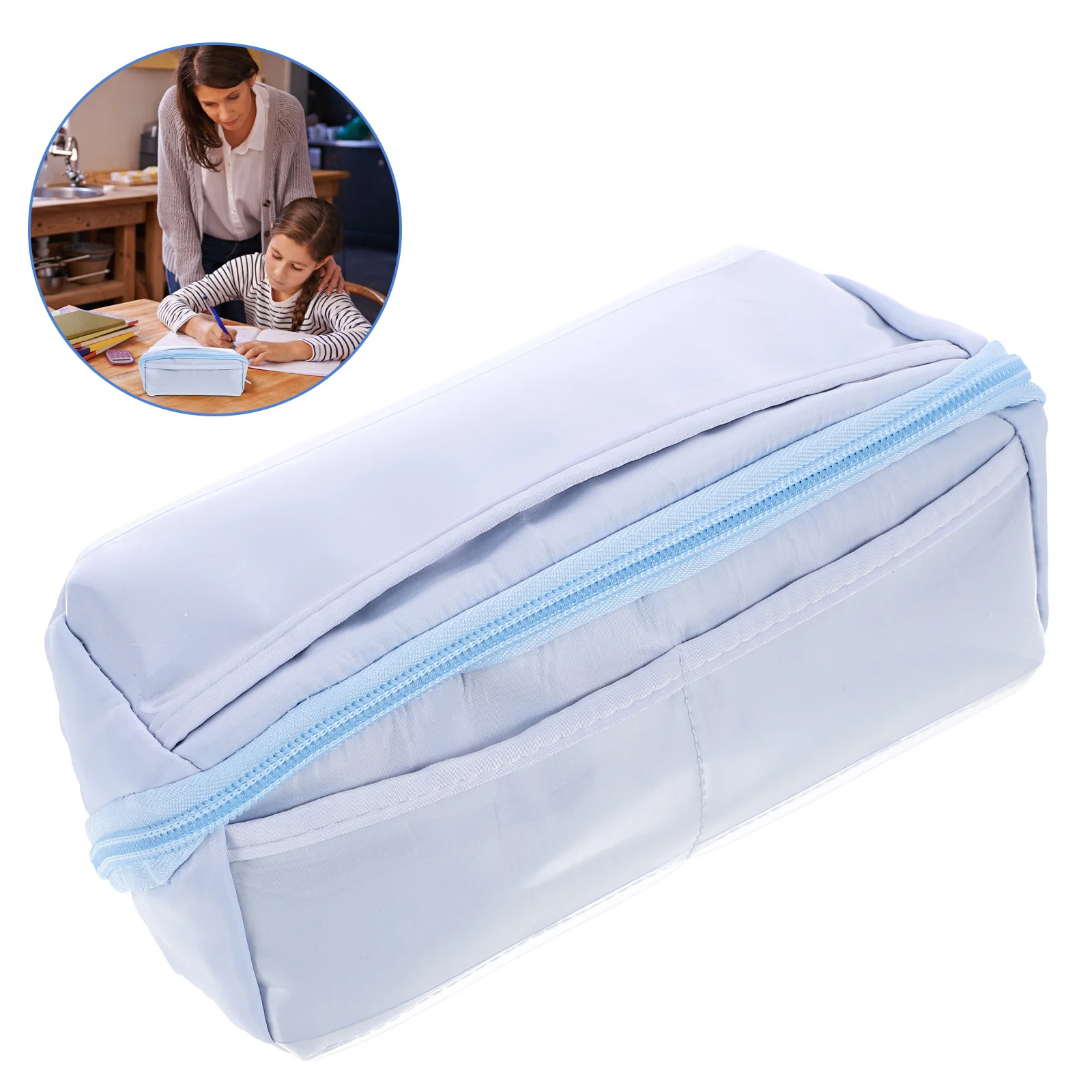 10 Layers Pencil Case Large Capacity Pvc Polyester Pen Organizer Portable Stationery Bag For Students Makeup Brush Holder Zipper 
10 Layers Pencil Case Large Capacity Pvc Polyester Pen Organizer Portable Stationery Bag For Students Makeup Brush Holder Zipper