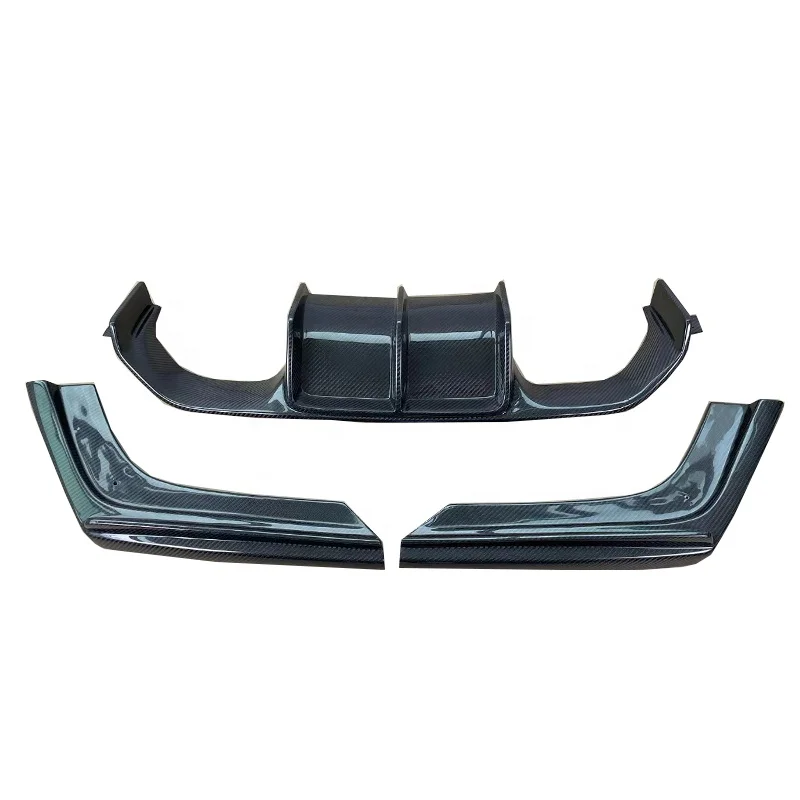 F80 M3 F82 M4 High Quality Dry Carbon V-Type Rear Bumper Lip Diffuser Perfect Fit
F80 M3 F82 M4 High Quality Dry Carbon V-Type Rear Bumper Lip Diffuser Perfect Fit