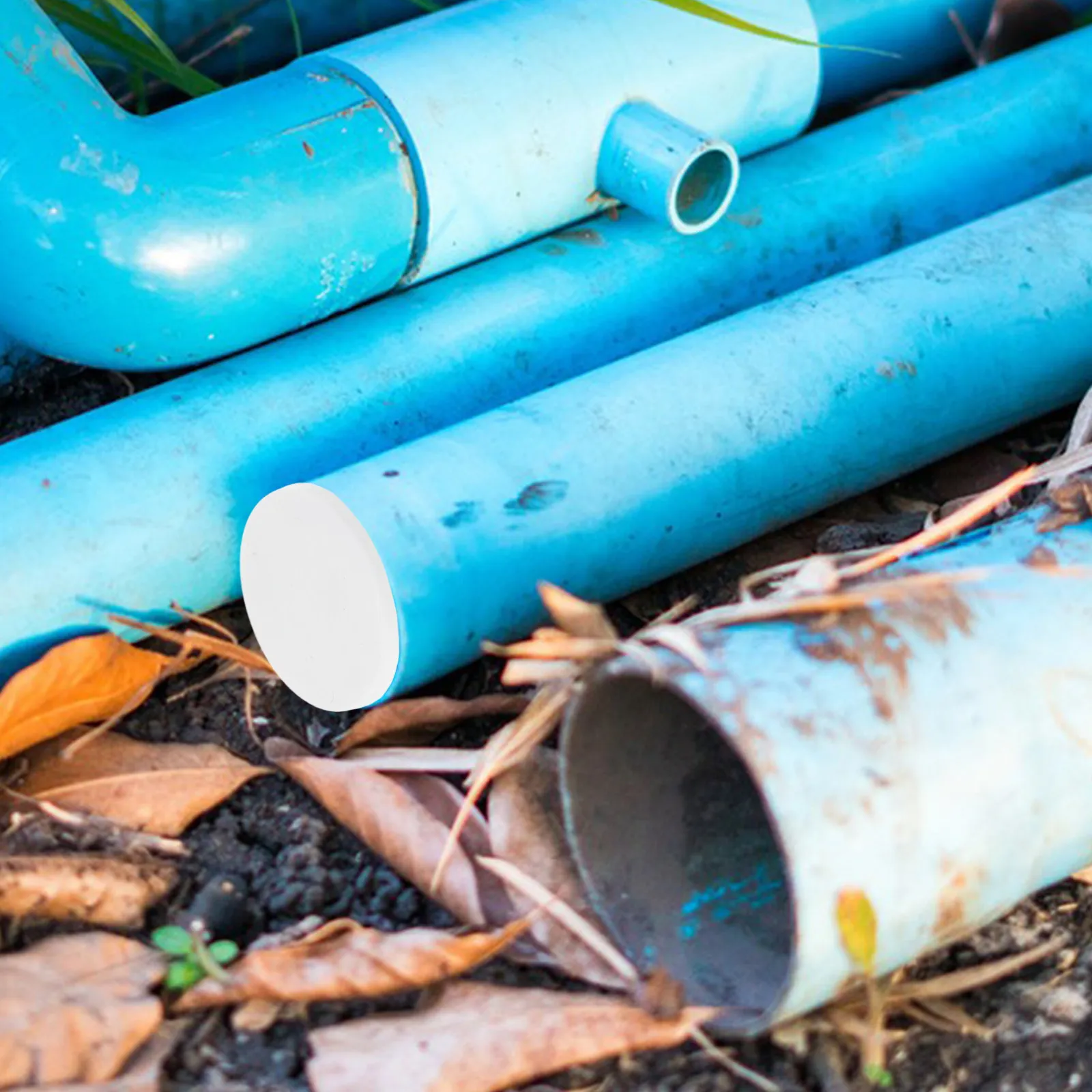 PVC Pipe End Cap Multi-Functional Stopper for Steel Plastic Drainage Pipes Simple Tool-Free Installation Reusable Pipe End
PVC Pipe End Cap Multi-Functional Stopper for Steel Plastic Drainage Pipes Simple Tool-Free Installation Reusable Pipe End
