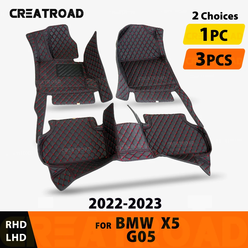 Custom Car Floor Mats For BMW X5 2022 2023 Automobile Carpet Cover Interior Details Accessories Protective Pad Parts
Custom Car Floor Mats For BMW X5 2022 2023 Automobile Carpet Cover Interior Details Accessories Protective Pad Parts