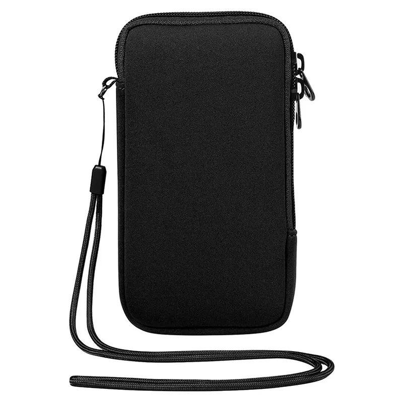 Universal Neoprene Mobile Phone Bag Zipper Solid Color Cellphone Storage Bag Portable Shockproof Travel Storage Pouch
Universal Neoprene Mobile Phone Bag Zipper Solid Color Cellphone Storage Bag Portable Shockproof Travel Storage Pouch