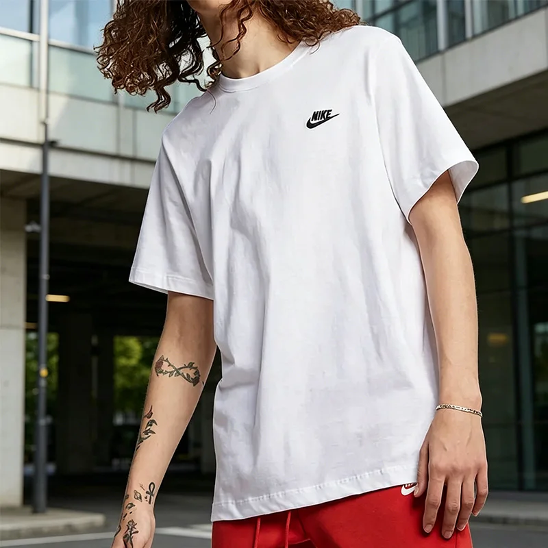 Nike Genuine New Season Men's Simple Sport Casual Round Neck Short Sleeve T-Shirt AR4999-101
Nike Genuine New Season Men's Simple Sport Casual Round Neck Short Sleeve T-Shirt AR4999-101