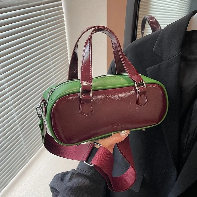 Patchwork Women Top-handle Bags Soft PU Leather Commute Shoulder Crossbody Bag 2025 Latest Trendy Fashion Handbags Luxury
Patchwork Women Top-handle Bags Soft PU Leather Commute Shoulder Crossbody Bag 2025 Latest Trendy Fashion Handbags Luxury