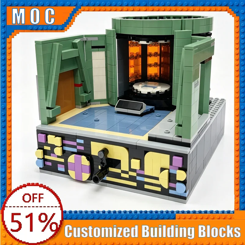 1146PCS Star Trek TNG Working Transporter Room Building Blocks Model Assembly Educational Toy Creative Collection Birthday Gifts
1146PCS Star Trek TNG Working Transporter Room Building Blocks Model Assembly Educational Toy Creative Collection Birthday Gifts