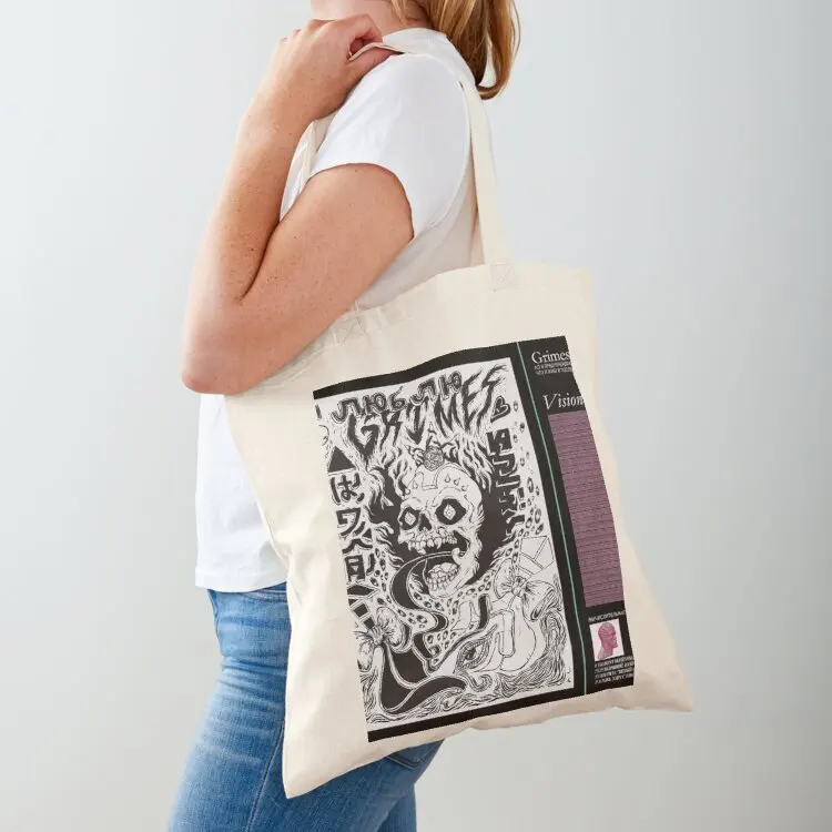 Grimes Visions Album Cover Tote Bag canvas bags tote bag women personalized tote bag Cloth
Grimes Visions Album Cover Tote Bag canvas bags tote bag women personalized tote bag Cloth