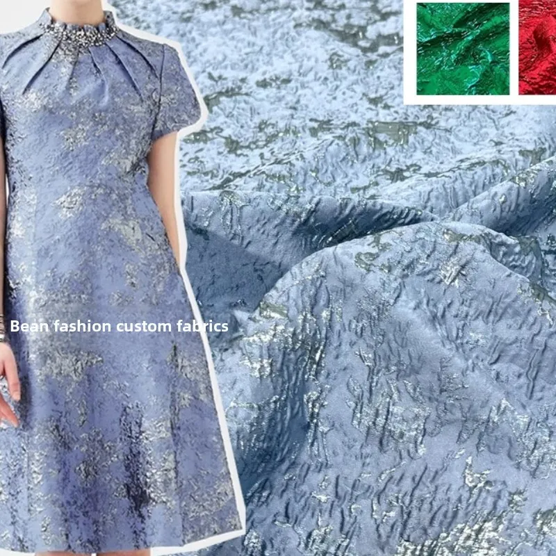 Элегантное окрашенное в пряжу жаккардовое платье, ветровка, пальто, модная парчовая одежда, дизайнерская одежда для шитья своими руками, ткань по метрам 
Элегантное окрашенное в пряжу жаккардовое платье, ветровка, пальто, модная парчовая одежда, дизайнерская одежда для шитья своими руками, ткань по метрам