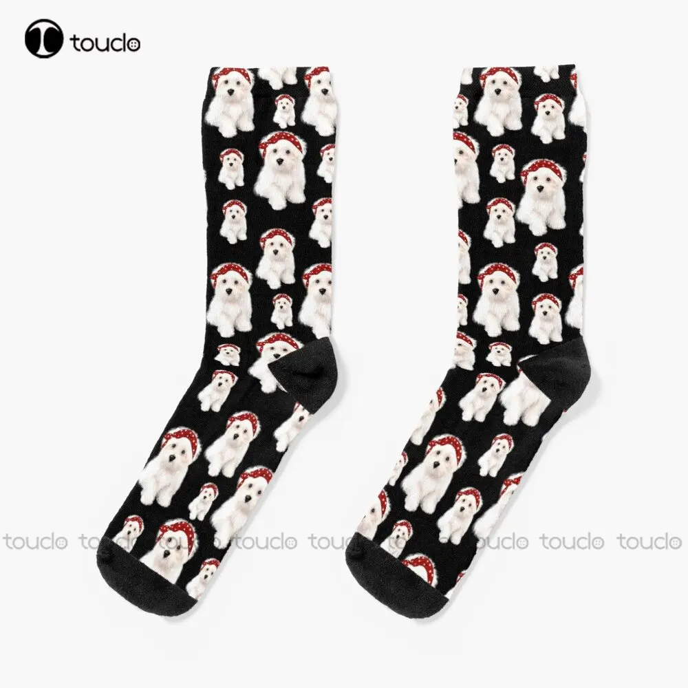 Cute Maltese Bolognese Dog.Perfect Gift For Dog Lovers.Bolonka Socks Mens Socks Crew 360° Digital Print Custom Gift Streetwear
Cute Maltese Bolognese Dog.Perfect Gift For Dog Lovers.Bolonka Socks Mens Socks Crew 360° Digital Print Custom Gift Streetwear