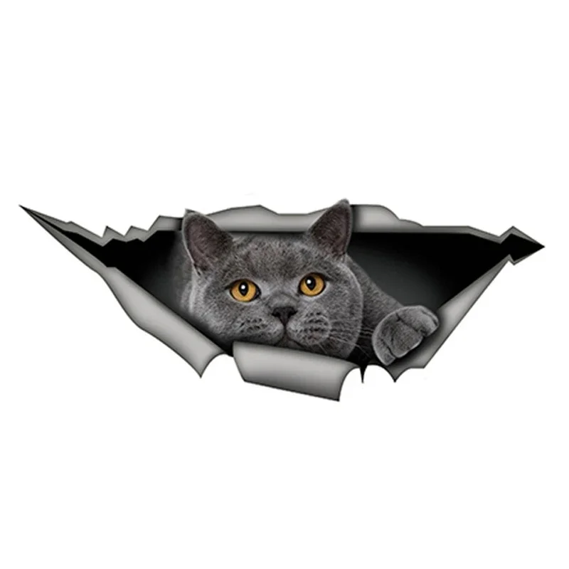 15cm X 6cm British Shorthair Funny Cat Car Sticker Gray Cat Decal Waterproof 3D Car Styling Stickers Decoration Car Accessories
15cm X 6cm British Shorthair Funny Cat Car Sticker Gray Cat Decal Waterproof 3D Car Styling Stickers Decoration Car Accessories