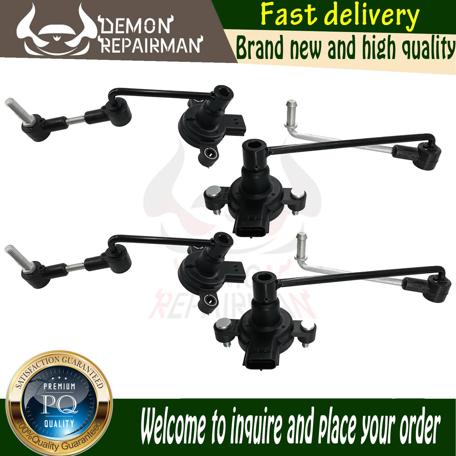 2pcs ANR4686+2pcs ANR4687 Rear Front Air Suspension Height Level Sensor Compatible with Land Rover Range Rover 2.5L 4.0L 4.6L
2pcs ANR4686+2pcs ANR4687 Rear Front Air Suspension Height Level Sensor Compatible with Land Rover Range Rover 2.5L 4.0L 4.6L