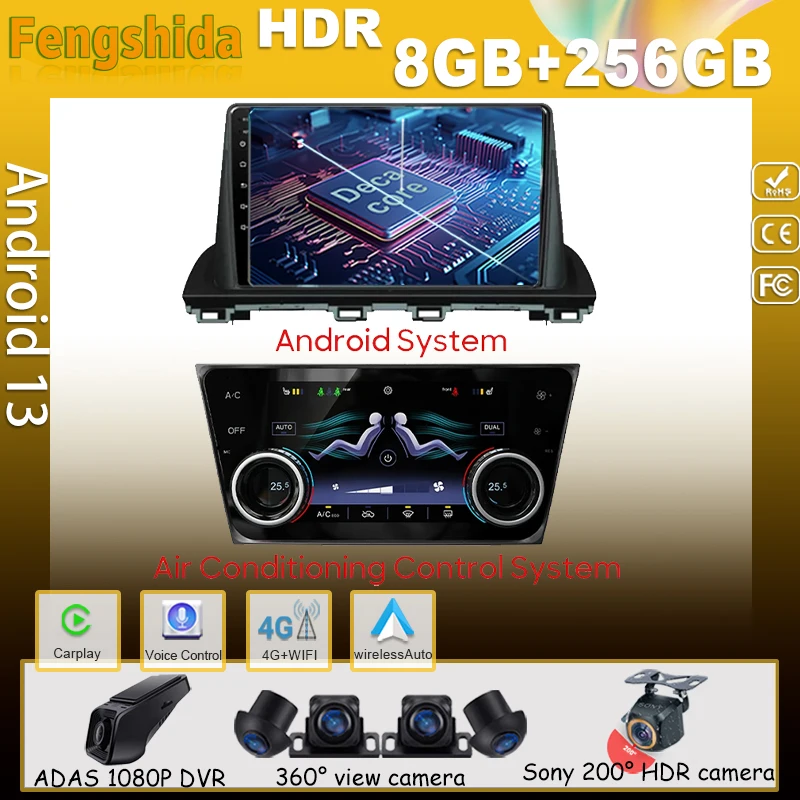 Car Video Android For Mazda CX-4 CX4 CX 4 2016 2017 2018 Auto Radio No 2din Player Screen Head Unit CPS Navigation Stereo DVD
Car Video Android For Mazda CX-4 CX4 CX 4 2016 2017 2018 Auto Radio No 2din Player Screen Head Unit CPS Navigation Stereo DVD