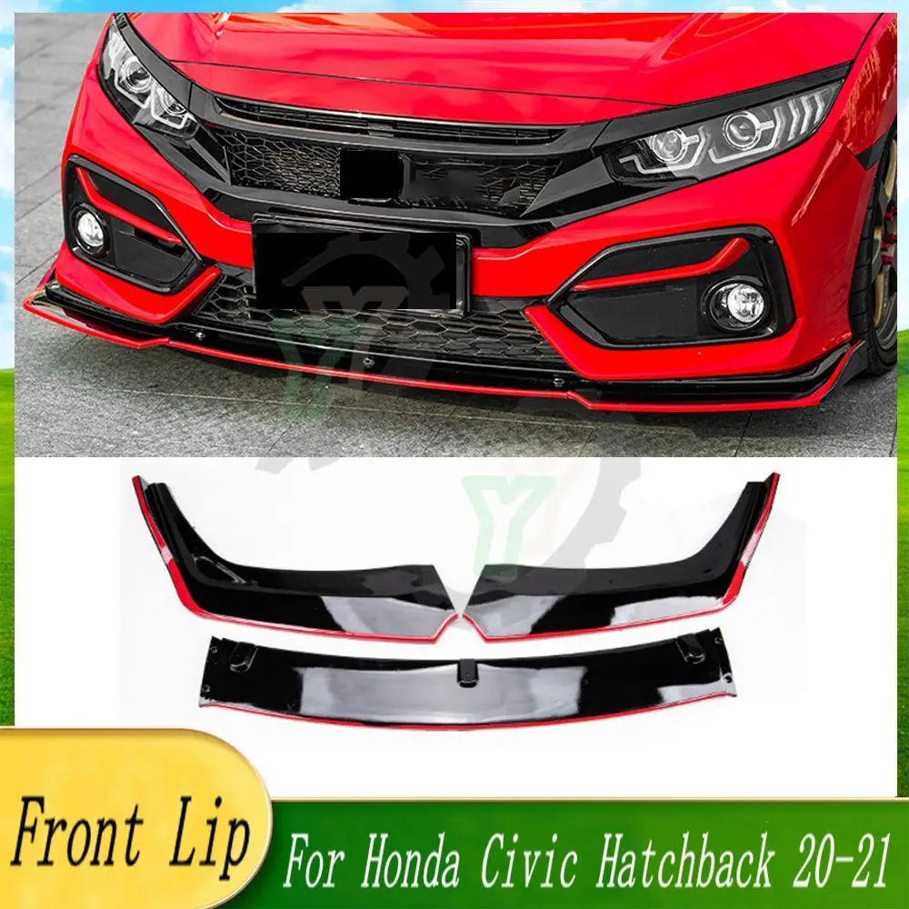 Car Front Bumper Lip Spoiler Splitter Diffuser Detachable Body Kit Cover Guard For Honda Civic 10th Hatchback & Si 2020 2021
Car Front Bumper Lip Spoiler Splitter Diffuser Detachable Body Kit Cover Guard For Honda Civic 10th Hatchback & Si 2020 2021