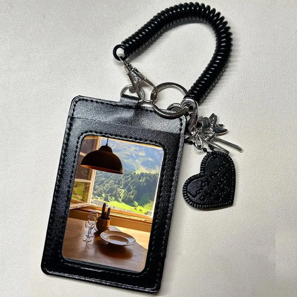 Cute INS Kitten Bowknot Card Holder Bag Pendant Leather Card Holder Keychain Cartoon Korean Version DIY Campus Card Holder
Cute INS Kitten Bowknot Card Holder Bag Pendant Leather Card Holder Keychain Cartoon Korean Version DIY Campus Card Holder