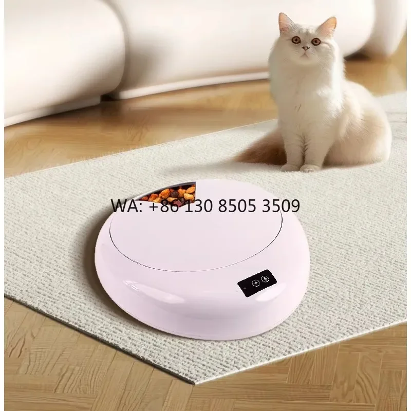 Wholesale Pet Products Supplier Cat Dog Food 6 Bowls Wifi Smart Automatic Cat Pet Feeder
Wholesale Pet Products Supplier Cat Dog Food 6 Bowls Wifi Smart Automatic Cat Pet Feeder