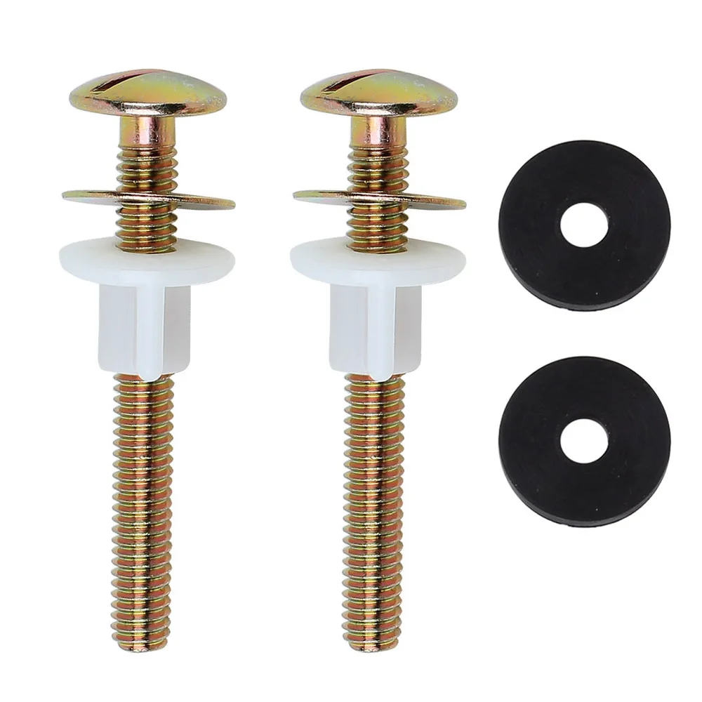 2pcs Seat Screws Replacement Hinge Bolts Nuts Washers Metal Rubber Durable Fixing Repair Hardware Toilet Tank Fittings Heavy
2pcs Seat Screws Replacement Hinge Bolts Nuts Washers Metal Rubber Durable Fixing Repair Hardware Toilet Tank Fittings Heavy